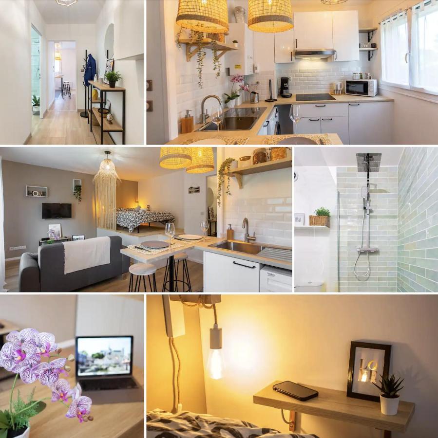 L'Estrade D'Amiens - Studio Atypique Et De Standing - Wifi Haut Debit - 2P Luaran gambar