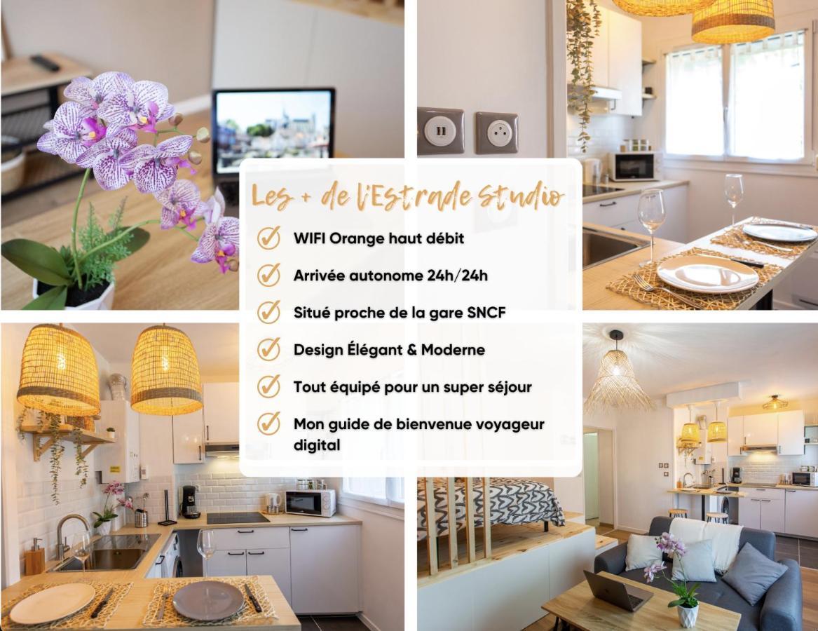 L'Estrade D'Amiens - Studio Atypique Et De Standing - Wifi Haut Debit - 2P Luaran gambar