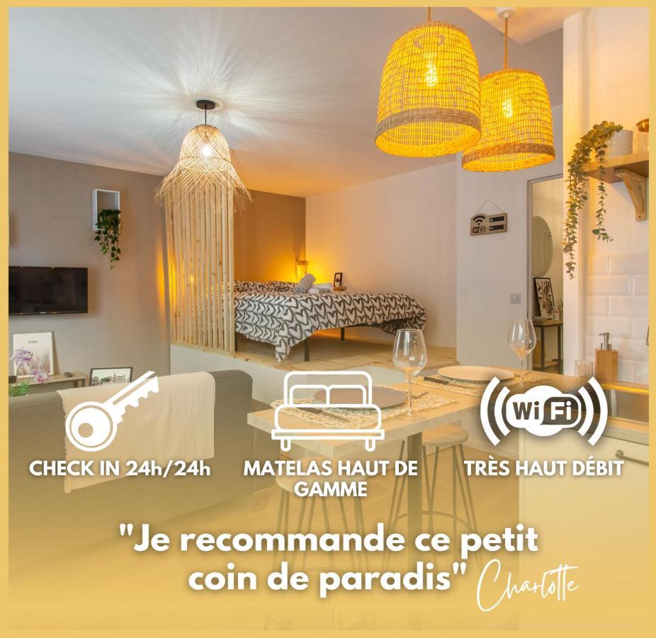 L'Estrade D'Amiens - Studio Atypique Et De Standing - Wifi Haut Debit - 2P Luaran gambar